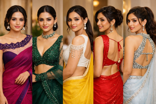 Latest Saree Blouse Designs