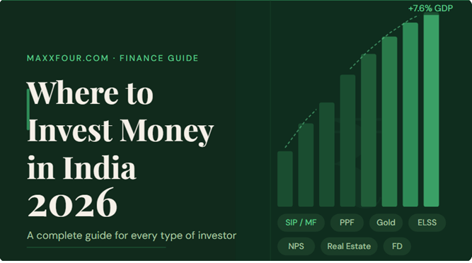 where to invest money in India 2026