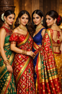 kathpadar saree blouse new design