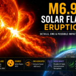 m6.9 solar flare eruption details