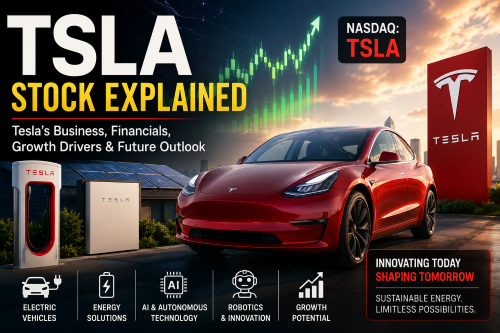 TSLA Stock Explained: Tesla Business, Financials, Growth & Investment