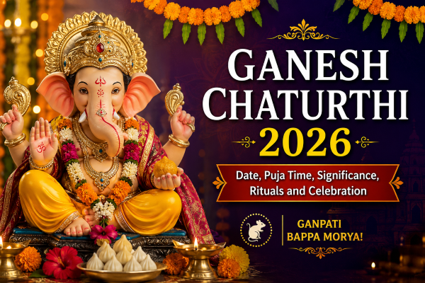 Ganesh Chaturthi 2026: Date, Puja Time, Significance, Rituals and Celebration