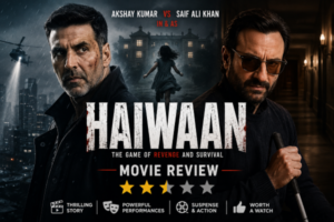 Haiwaan Movie Review: Akshay Kumar and Saif Ali Khan’s Thriller Is a Mixed Bag